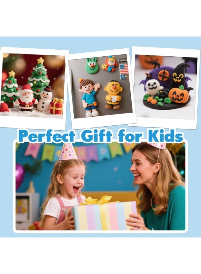 لينلي 36 لونًا من الصلصال يمكنك صنعها بنفسك لتعليم الأطفال - Image 5